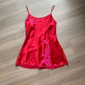 **SOLD**Vintage Victoria's Secret Satin Dress